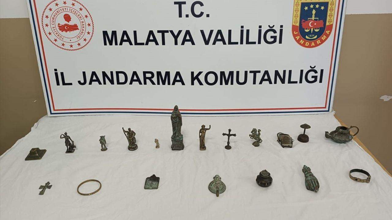 Malatya'da Tarihi Eser Operasyonu: Bir Şüpheli Yakalandı