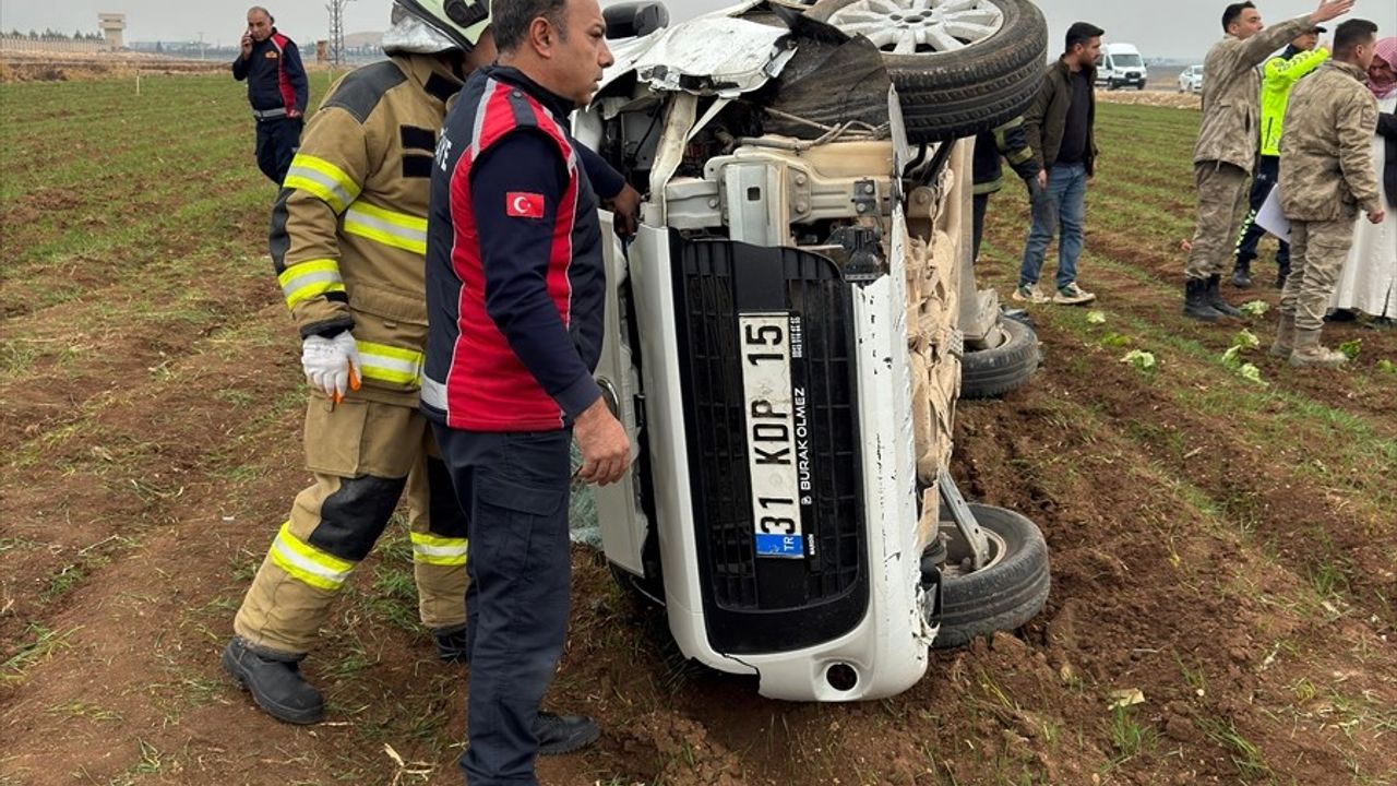 Mardin'de Trafik Kazası: 5 Yaralı