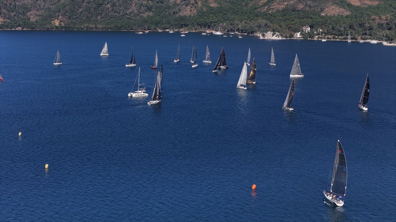 Marmaris MIYC Kış Trofesi'nde 1. Ayak Yarışları Tamamlandı