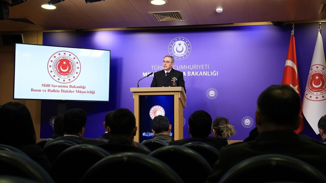 MSB Basın Toplantısında Terörle Mücadele Vurgusu