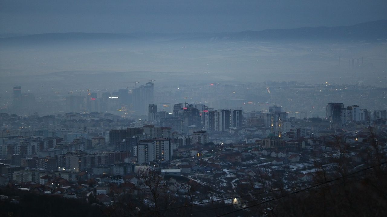 Priştine'de Hava Kirliliği Endişe Verici Seviyelerde