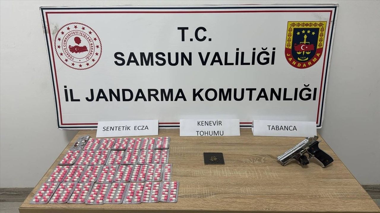 Samsun'da Uyuşturucu Operasyonunda 3 Şüpheli Yakalandı