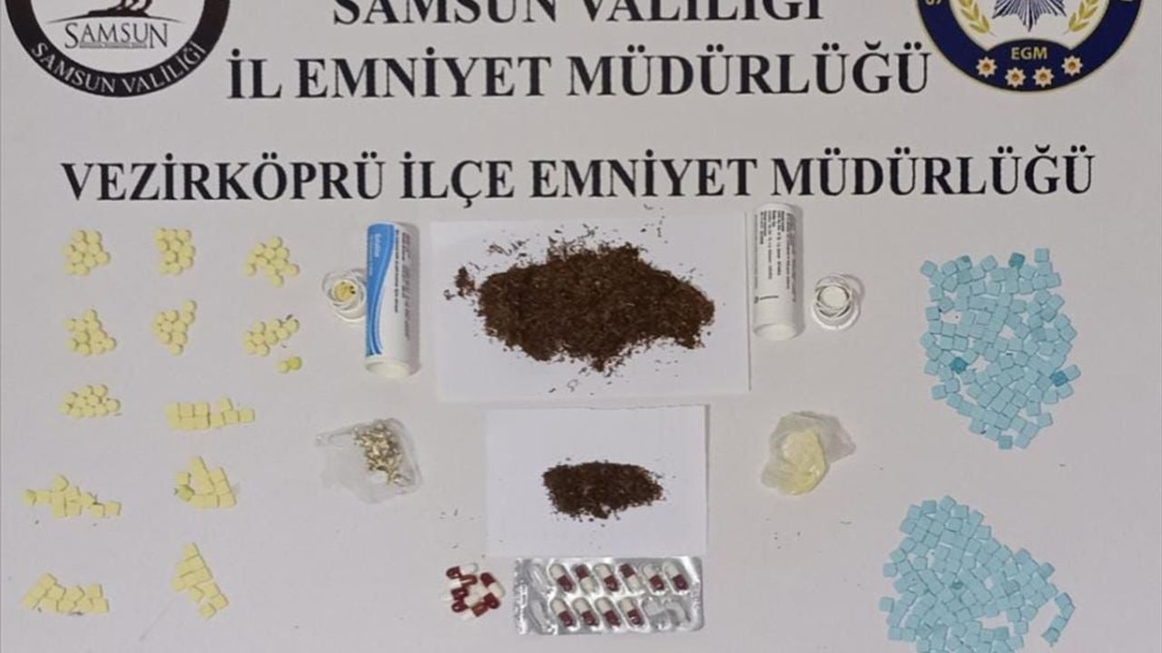 Samsun Vezirköprü'de Uyuşturucu Operasyonu: 2 Zanlı Yakalandı