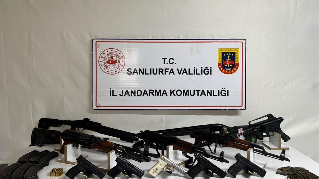 Şanlıurfa'da Silah Kaçakçılığı Operasyonunda 6 Gözaltı