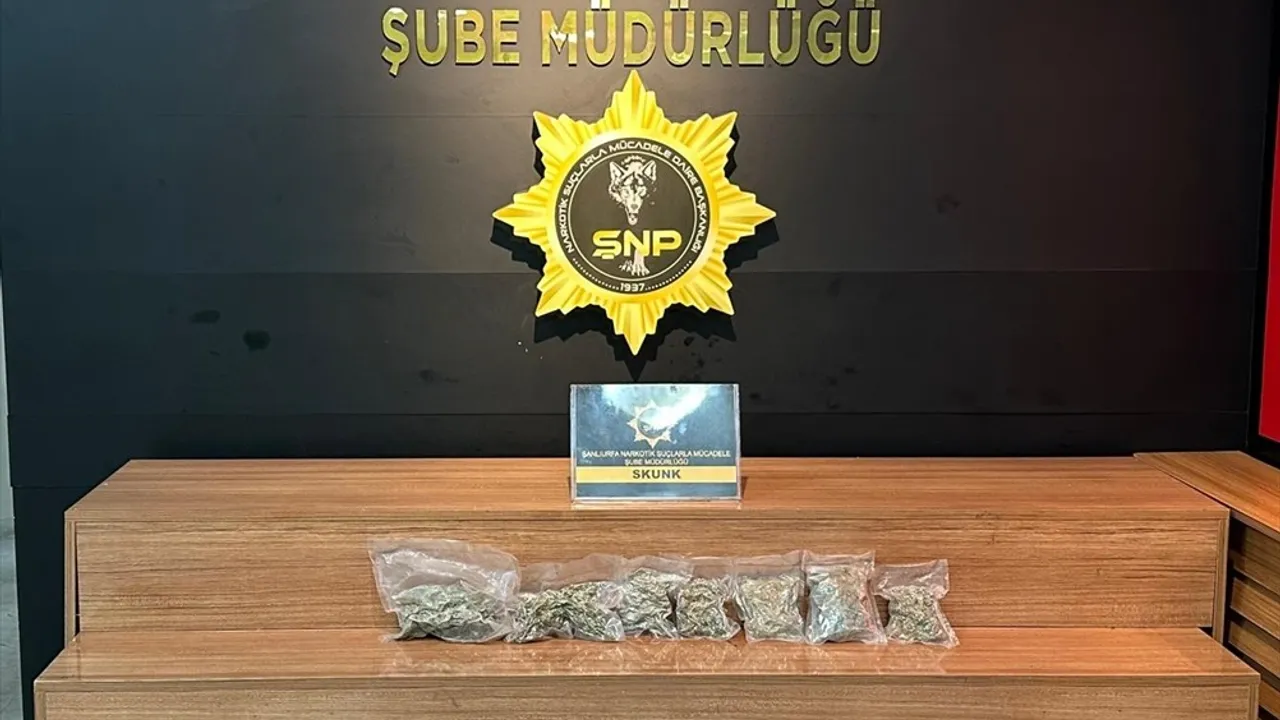 Şanlıurfa'da Uyuşturucu Operasyonu: Zanlı Tutuklandı