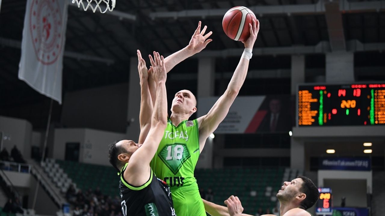 TOFAŞ, Merkezefendi Belediyesi Basket'i 91-80 Mağlup Etti