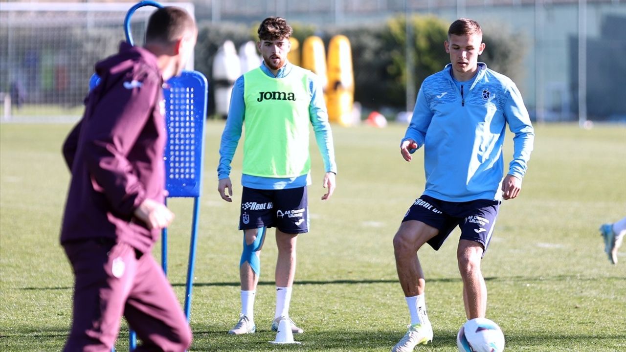 Trabzonspor, Kayserispor Maçına Hazırlıklarını Sürdürüyor