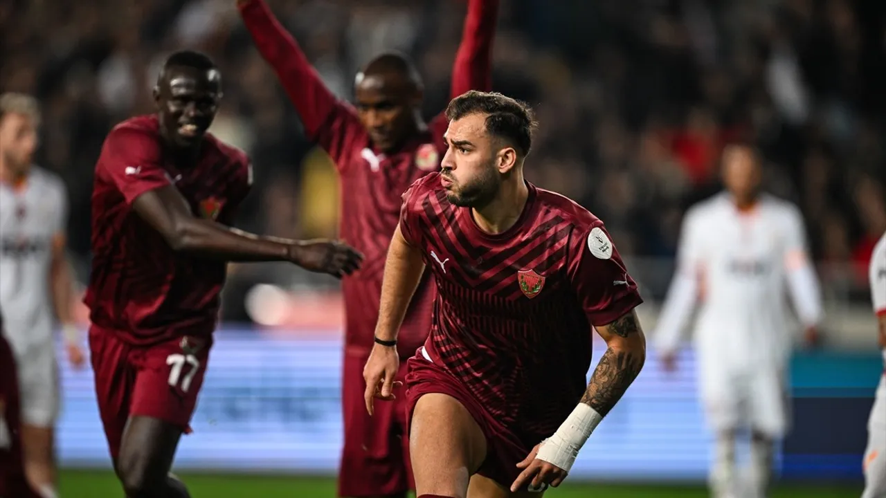 Trendyol Süper Lig'de Galatasaray, Hatayspor ile 1-1 Berabere Kaldı