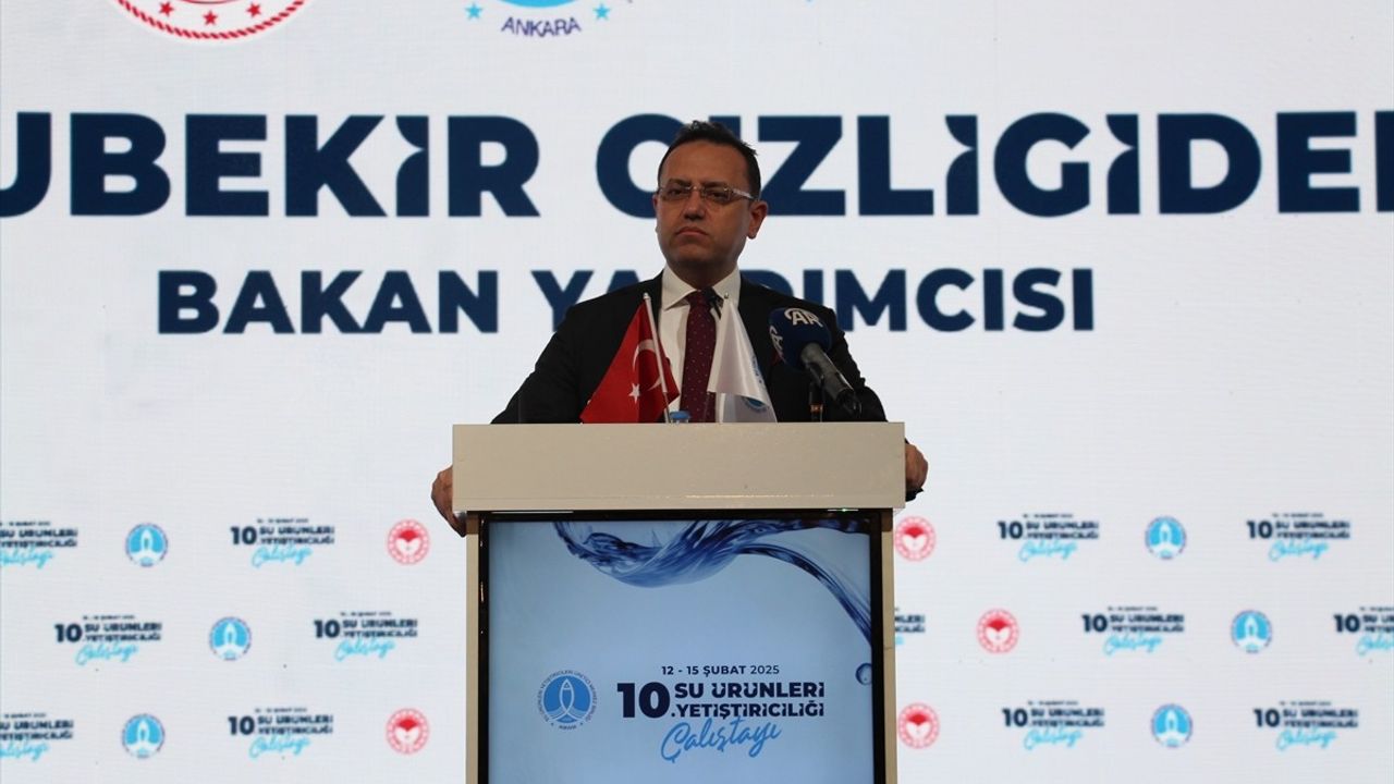 10. Su Ürünleri Yetiştiriciliği Çalıştayı Antalya'da Başladı