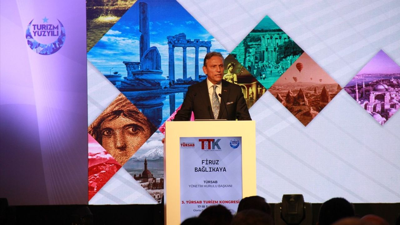 3. TÜRSAB Turizm Kongresi Antalya'da Başladı