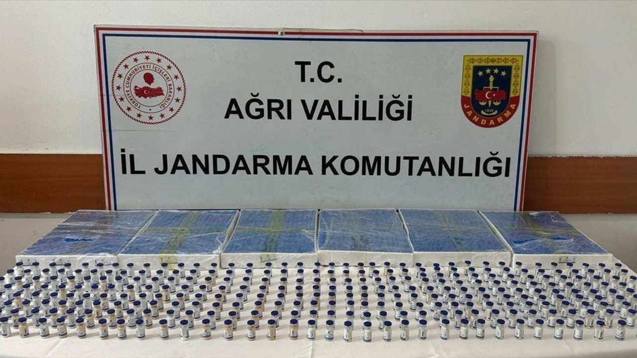 Ağrı'da Valizinden 4 Bin 20 Vücut Geliştirme İlaçı Çıkan Yabancı Uyruklu Kişi Gözaltına Alındı