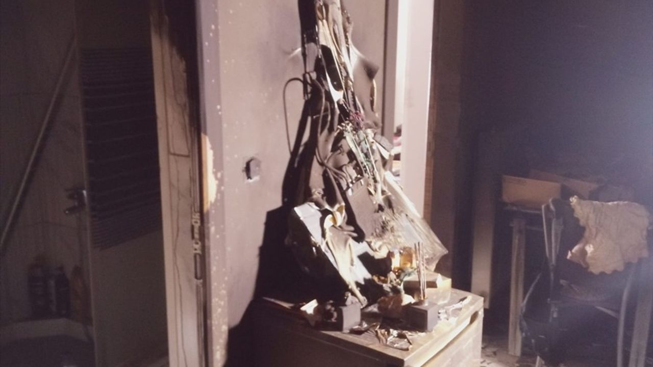 Amasya'da Çıkan Yangında Bir Kadın Hayatını Kaybetti