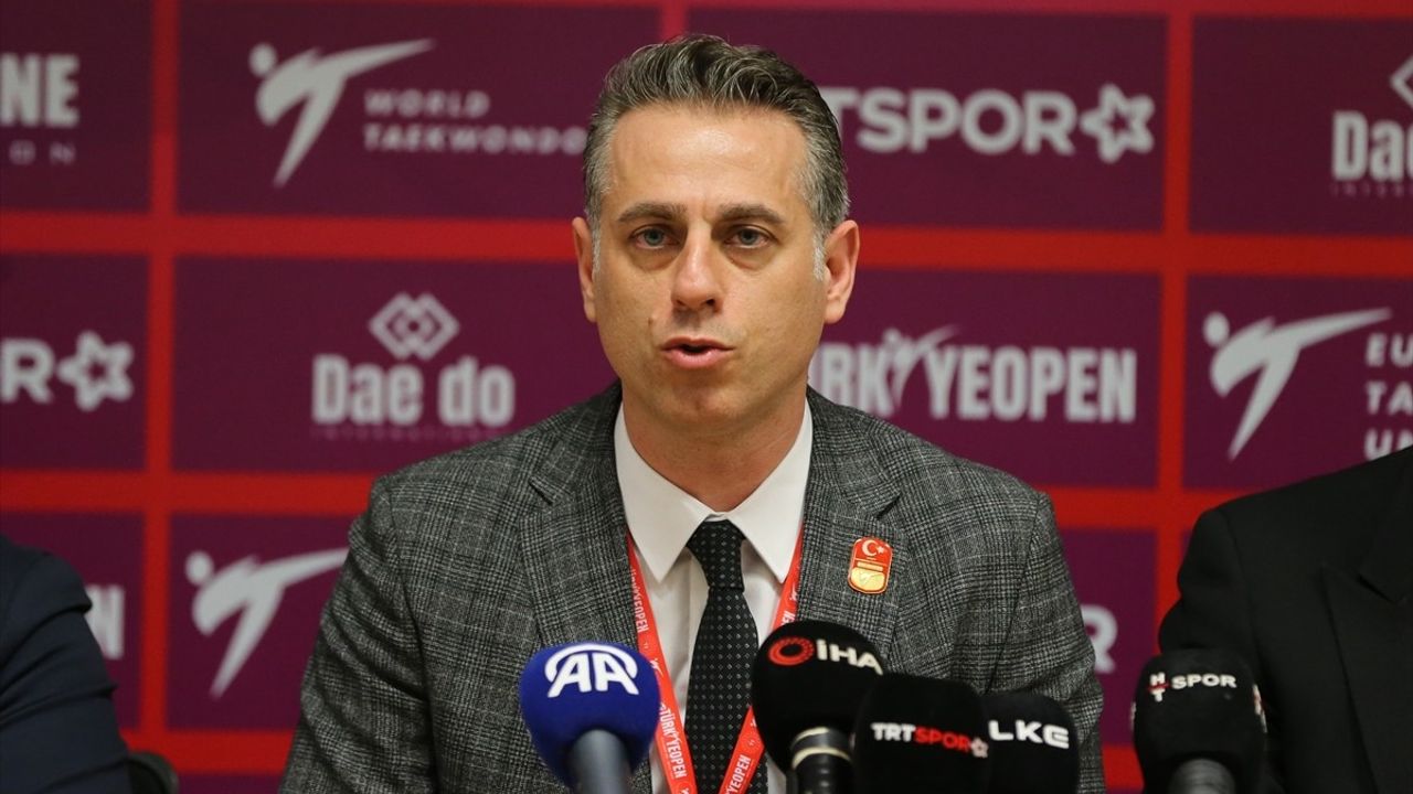 Antalya'da 12. Uluslararası Türkiye Açık Tekvando Turnuvası Devam Ediyor