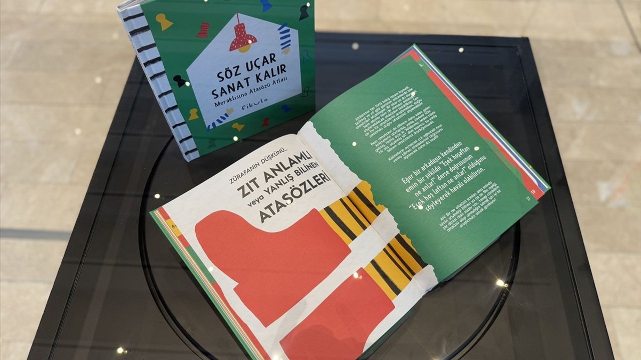 Atasözlerindeki Derin Anlam Sanatla Buluştu: 'Söz Uçar Sanat Kalır' Kitabı Tanıtıldı