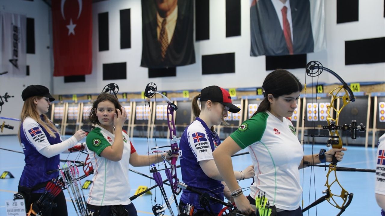 Avrupa Salon Okçuluk Şampiyonası Resmi Antrenmanlar Başladı