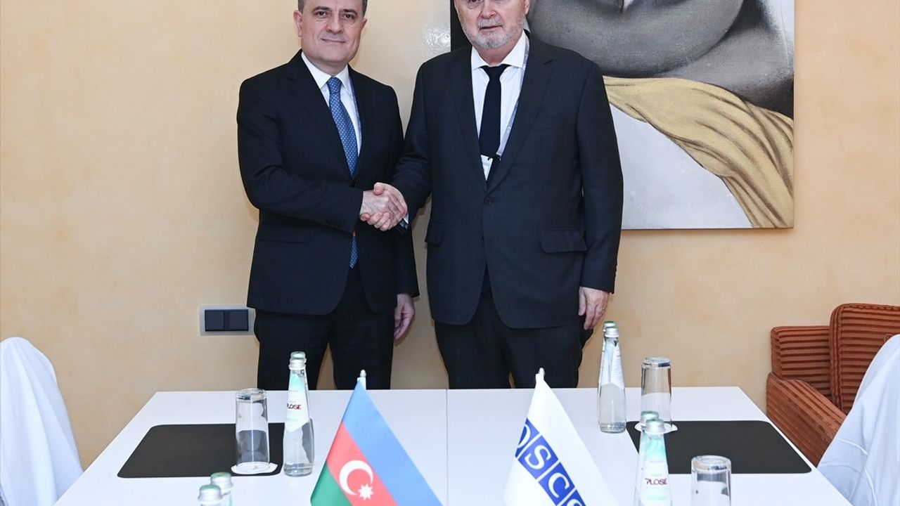 Azerbaycan Dışişleri Bakanı Bayramov, AGİT Genel Sekreteri Sinirlioğlu ile Önemli Görüşme Gerçekleştirdi