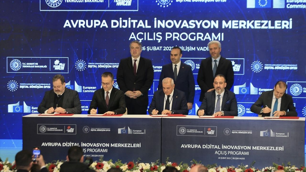 Bakan Kacır: 'Dijital İnovasyon Merkezleri, Avrupa'nın Geleceğine Yatırım'