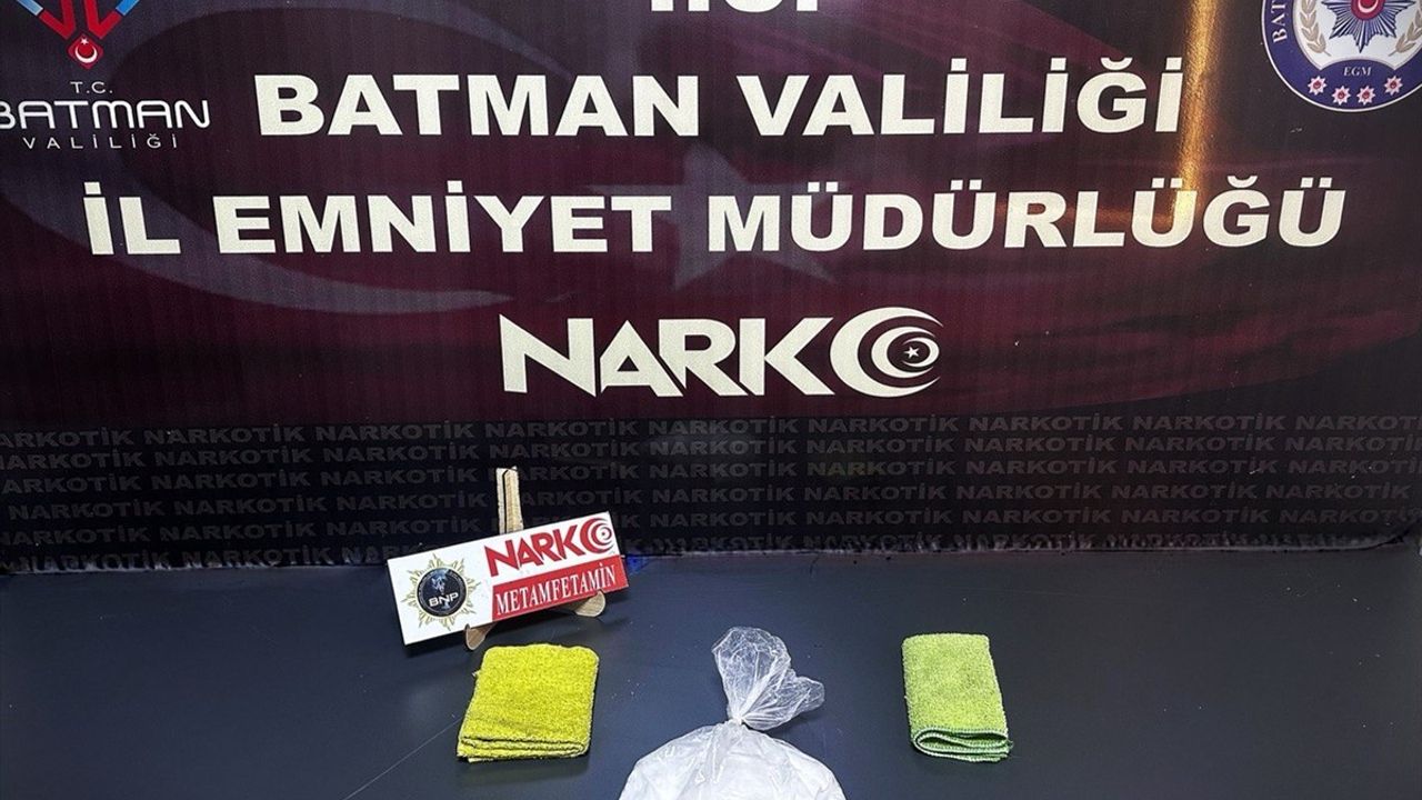Batman'da Uyuşturucu Operasyonu: 2 Tutuklama