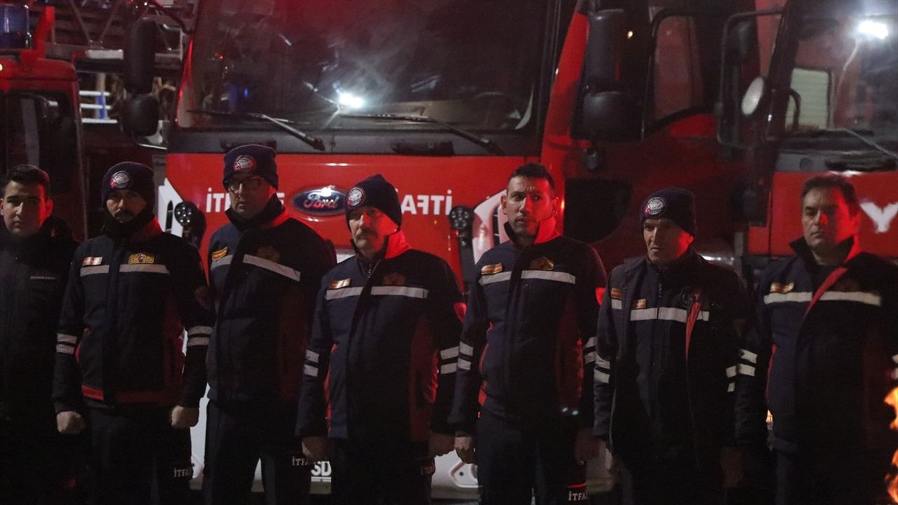 Burdur İtfaiyesi 6 Şubat Depremlerini Andı