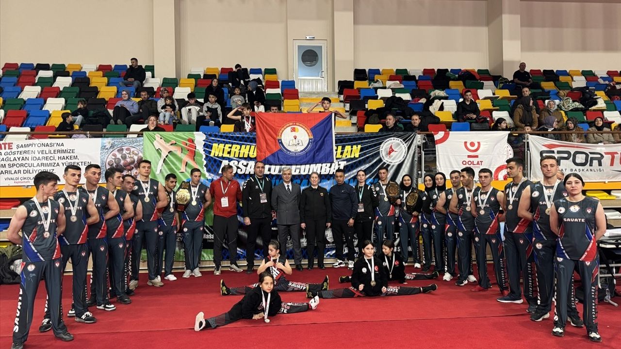 Çankırı'da Hasan Aslan Türkiye Savate Şampiyonası Tamamlandı