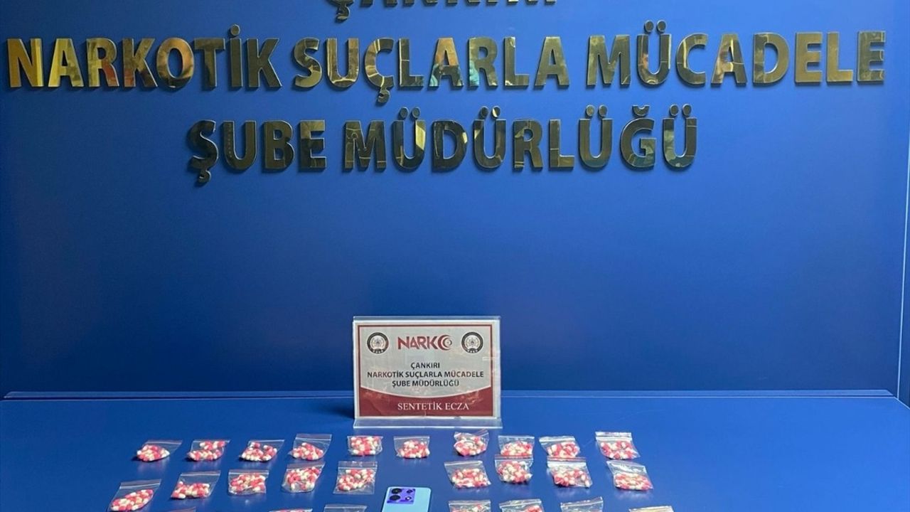 Çankırı'da Uyuşturucu Operasyonunda Bir Zanlı Tutuklandı