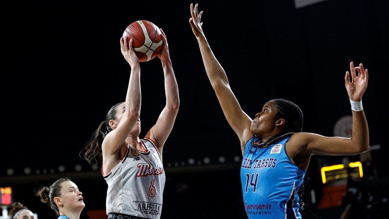 ÇİMSA ÇBK Mersin, İlkem Yapı Tarsus Spor'u 77-66 Mağlup Etti