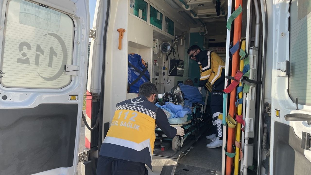 Diyarbakır'da Kalp Krizi Geçiren Hastaya Ambulans Helikopterle Müdahale