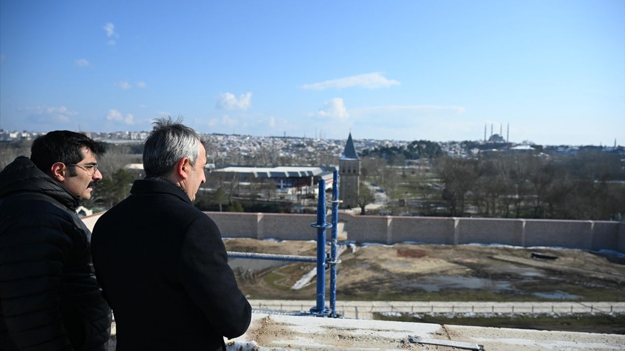 Edirne Sarayı'nda İhyalar Hızla Devam Ediyor: Selimiye Camisi 200 Yıl Sonra İzleniyor