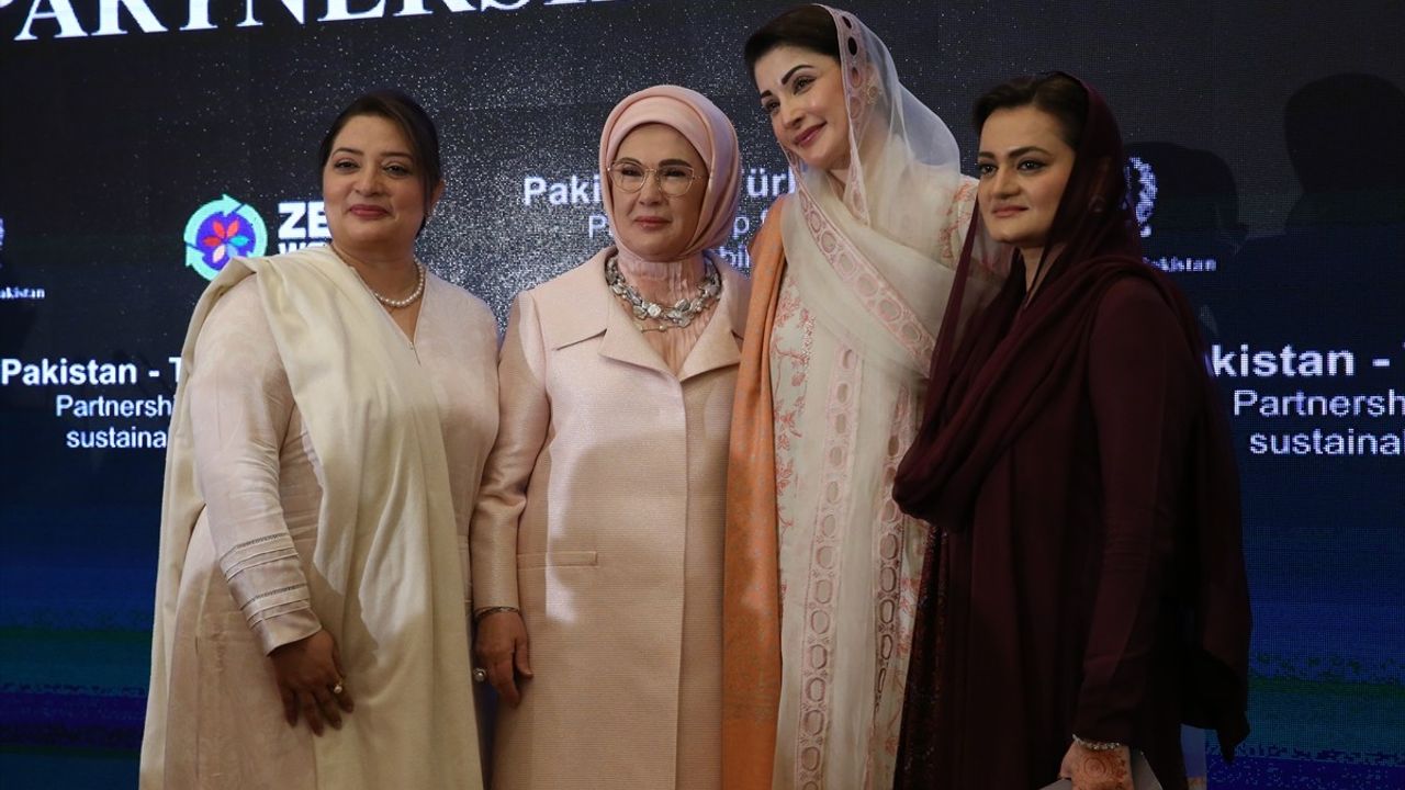 Emine Erdoğan, Pakistan'da Döngüsel Ekonomi İçin Çağrıda Bulundu