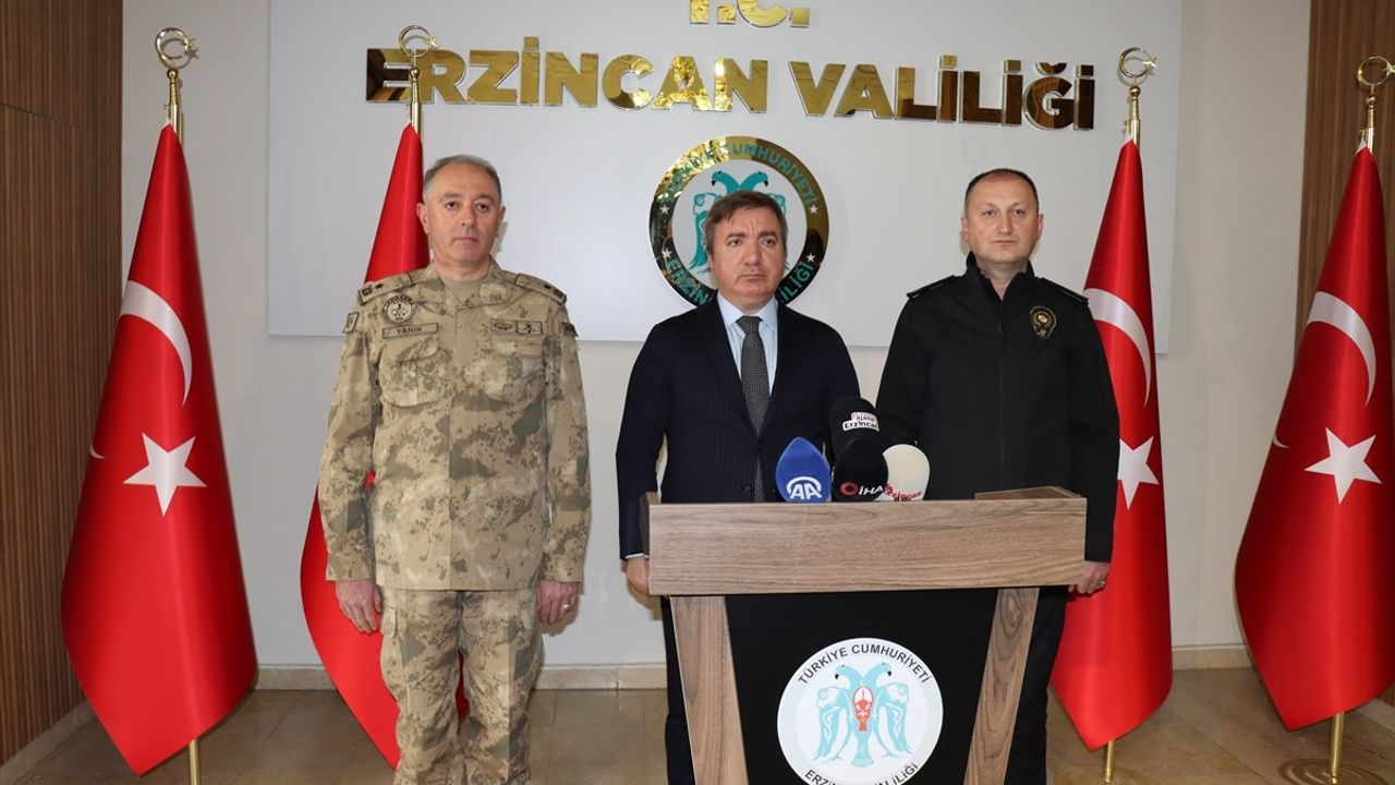 Erzincan'da Huzur ve Güvenlik Toplantısı: Asayiş Olaylarında %17 Düşüş