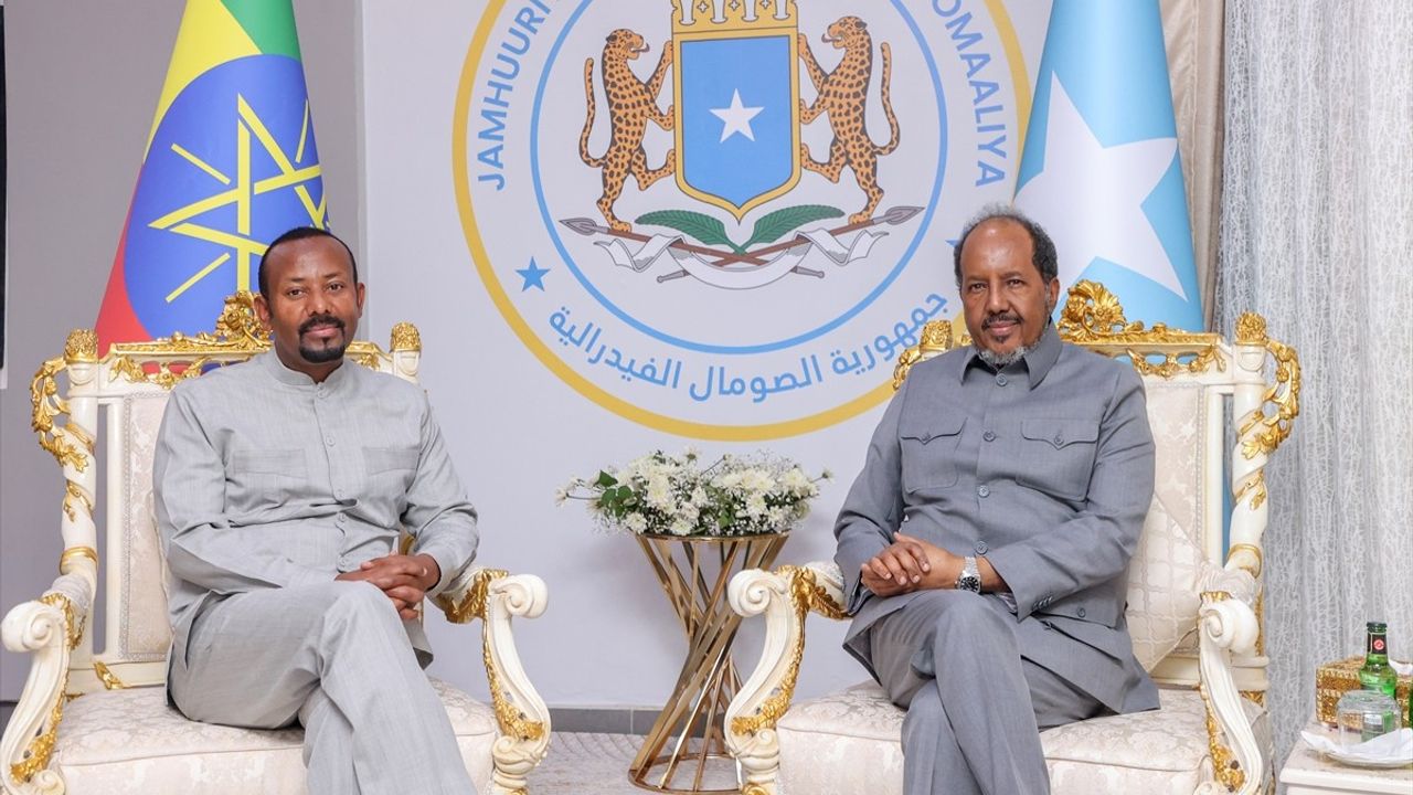 Etiyopya Başbakanı Abiy Ahmed, Somali'ye Resmi Ziyarette Bulundu