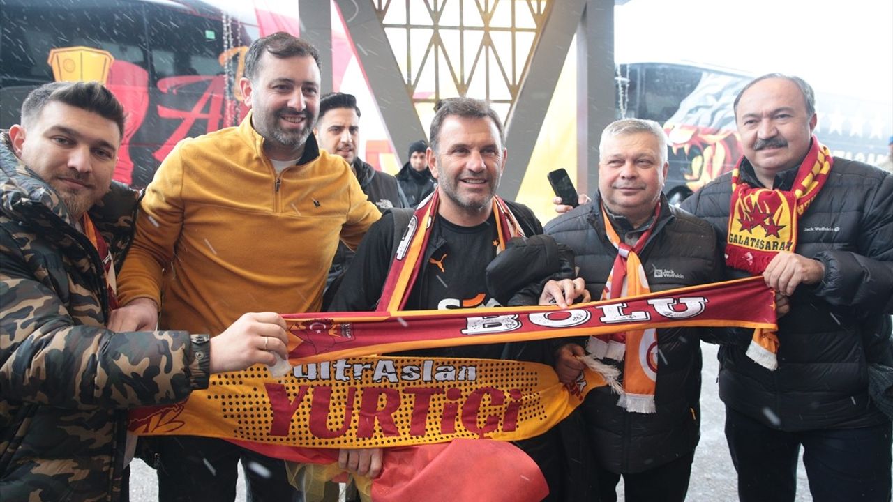 Galatasaray, Bolu'ya Geldi: Ziraat Türkiye Kupası Maçı Öncesi Hazırlıklar Başladı