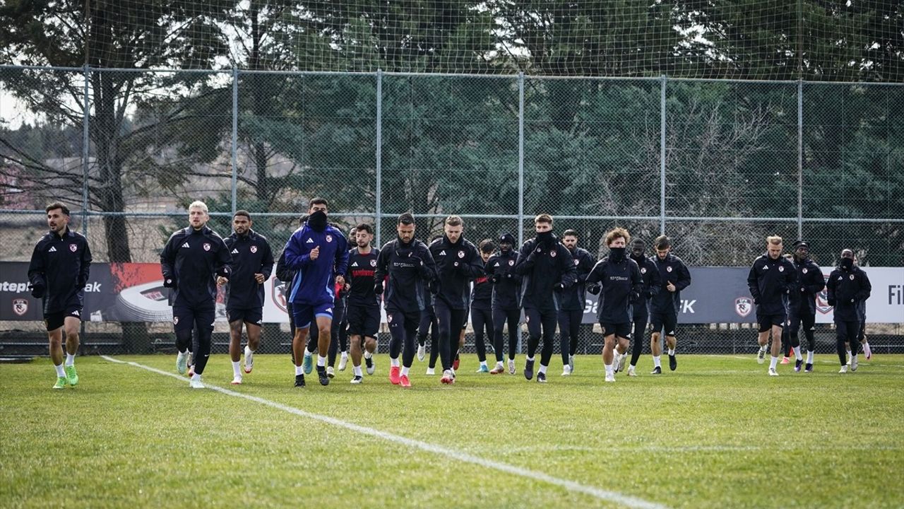 Gaziantep FK, Trabzonspor Maçı Hazırlıklarına Devam Ediyor