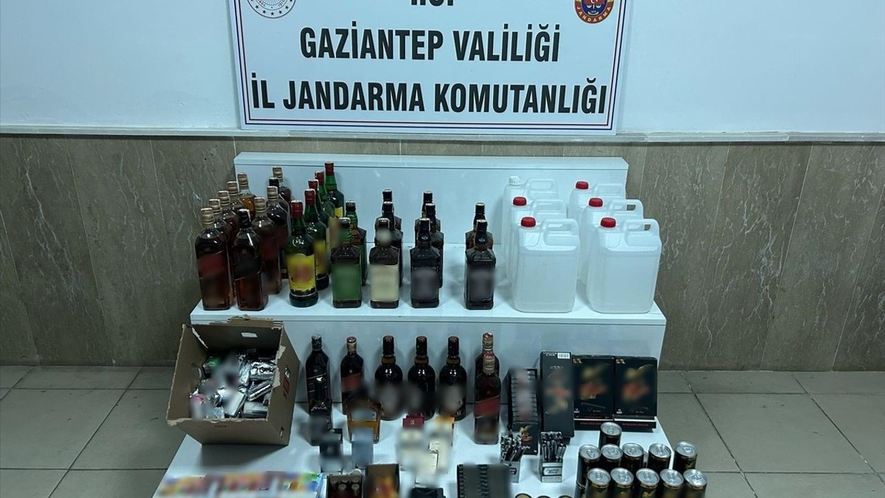 Gaziantep'te Sahte İçki Operasyonu: 2 Şüpheli Yakalandı