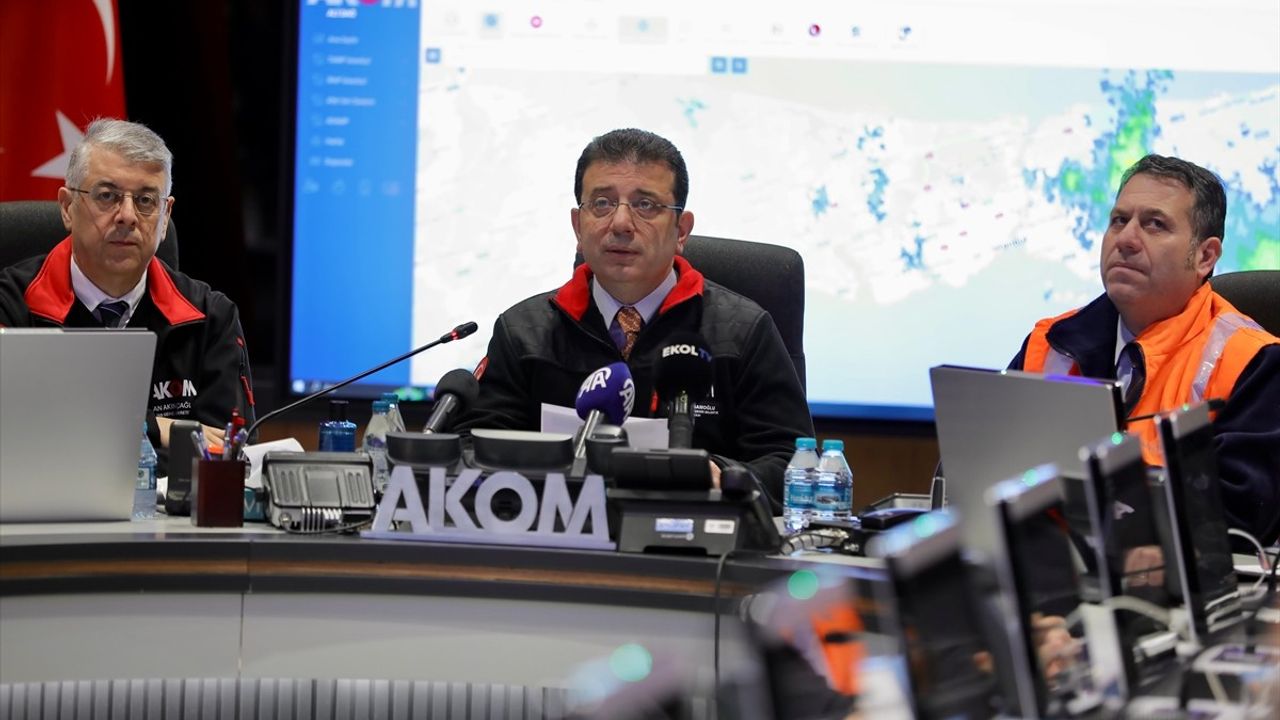 İBB Başkanı İmamoğlu'ndan Kar ve Buzlanma Uyarısı