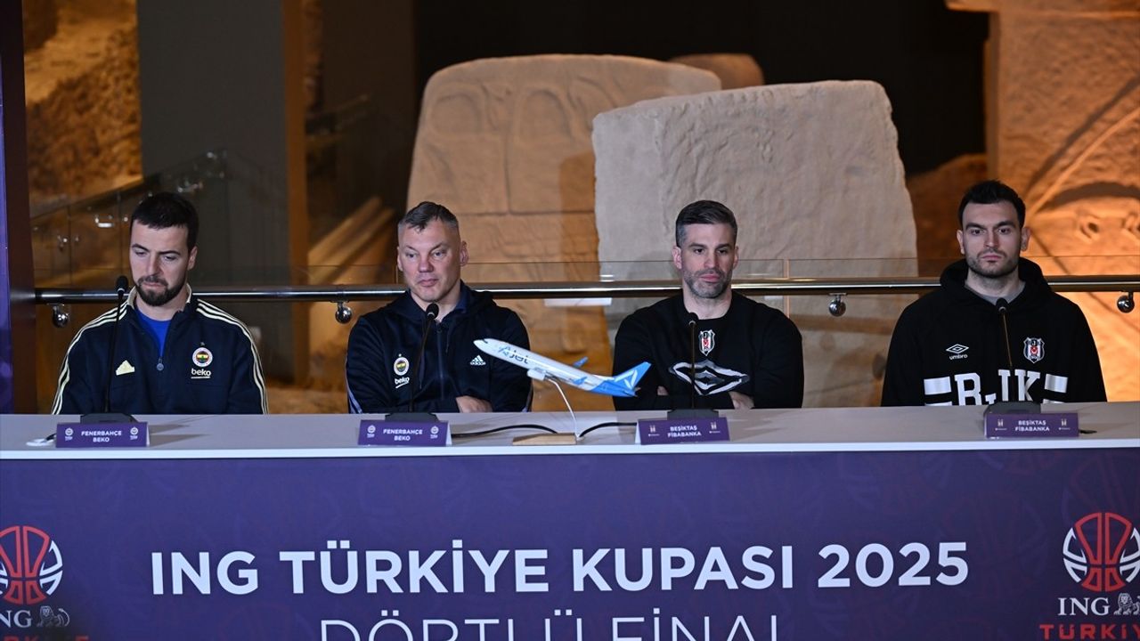 ING Türkiye Kupası Finali Öncesi Basın Toplantısı Şanlıurfa'da Yapıldı