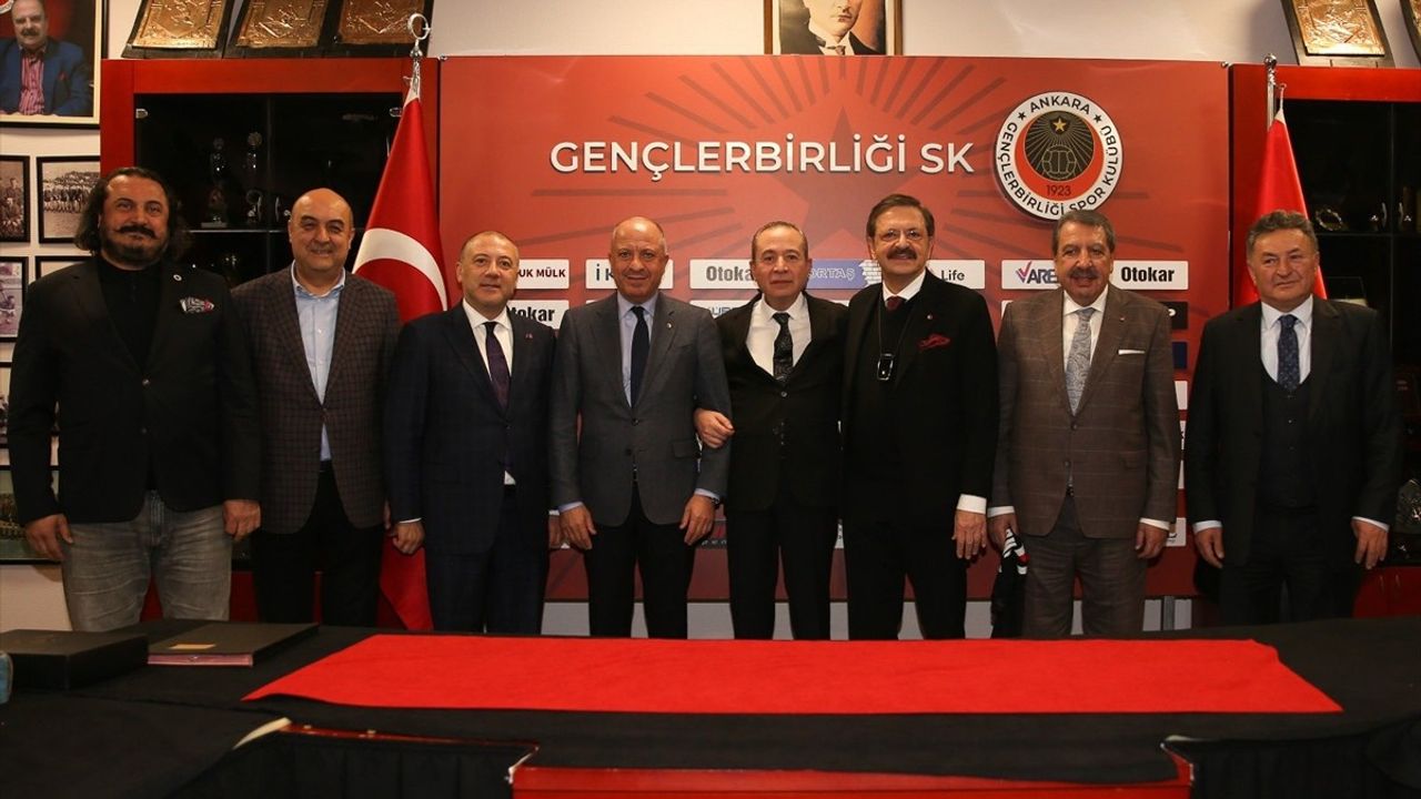 İş Dünyasından Gençlerbirliği'ne Önemli Ziyaret