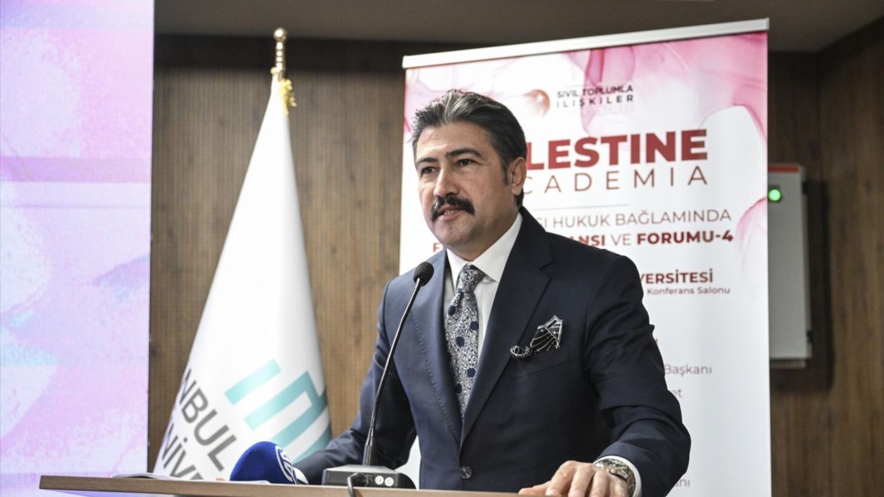İstanbul'da Uluslararası Hukuk Bağlamında Filistin Konferansı Düzenlendi