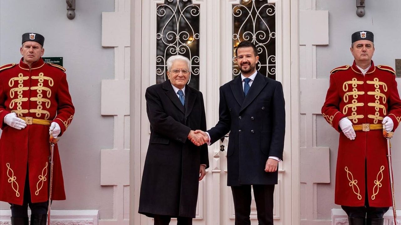 İtalya Cumhurbaşkanı Mattarella: 'Karadağ 2028'de AB Üyesi Olabilir'