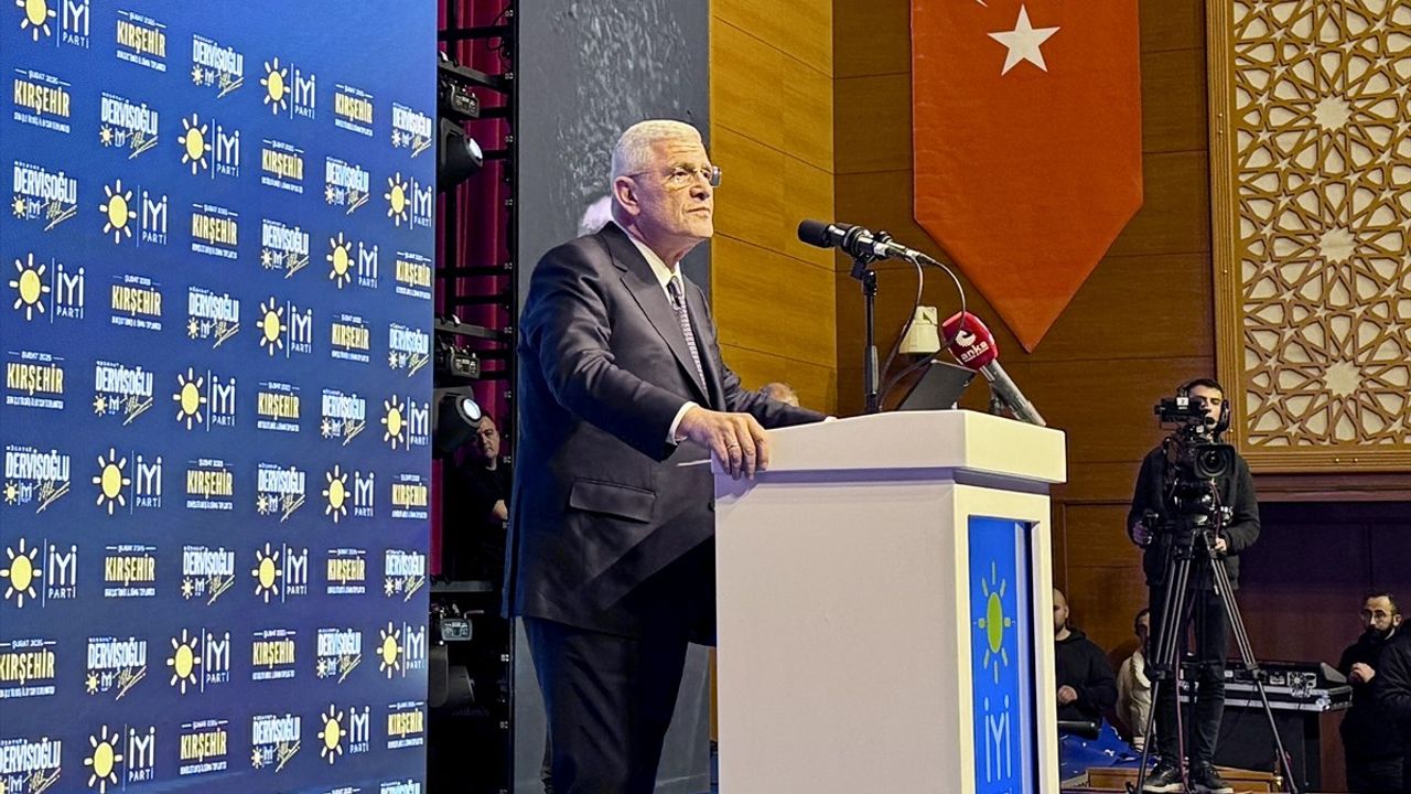 İYİ Parti Genel Başkanı Müsavat Dervişoğlu Kırşehir'de Ziyaretlerde Bulundu