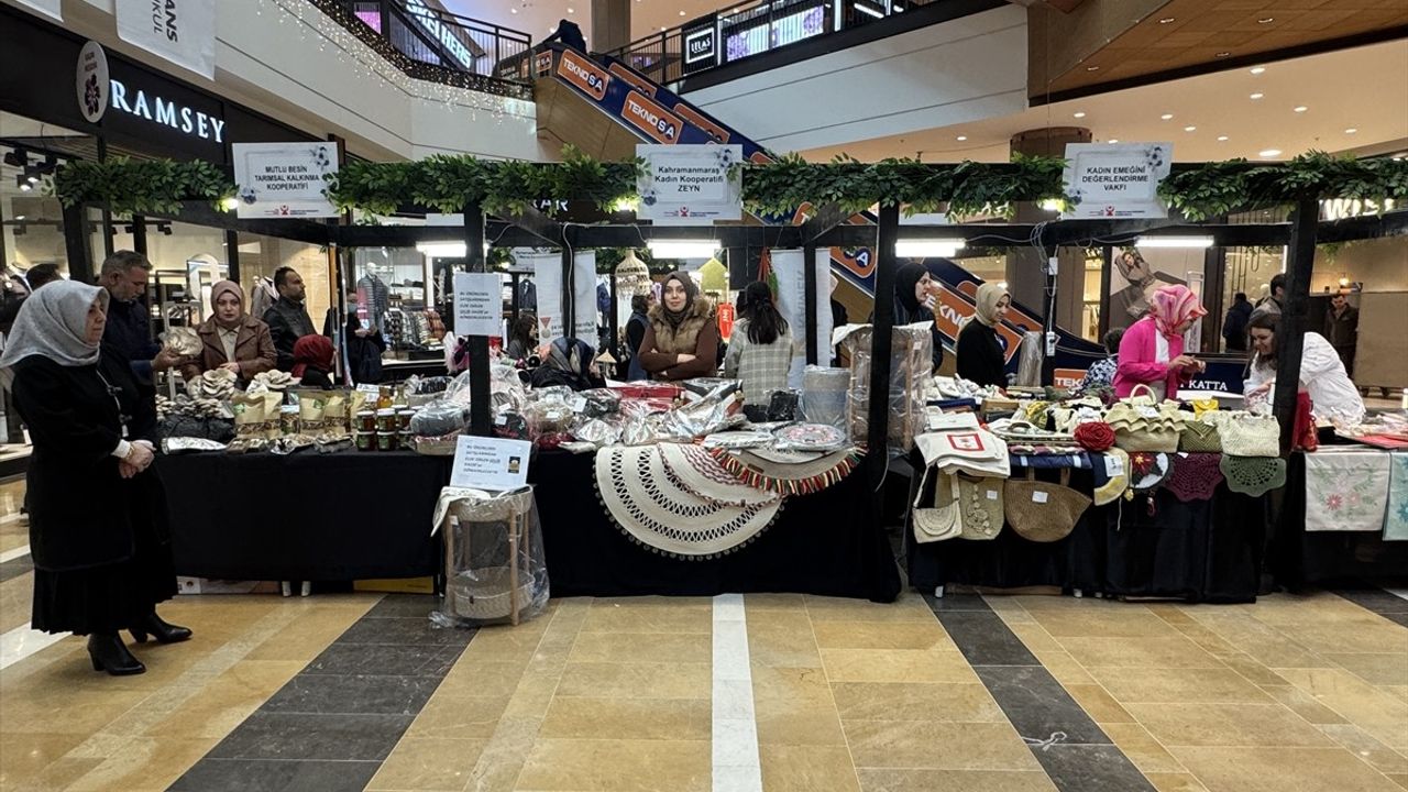 Kahramanmaraş'ta 2. Kadın Emeği Alışveriş Festivali Başladı