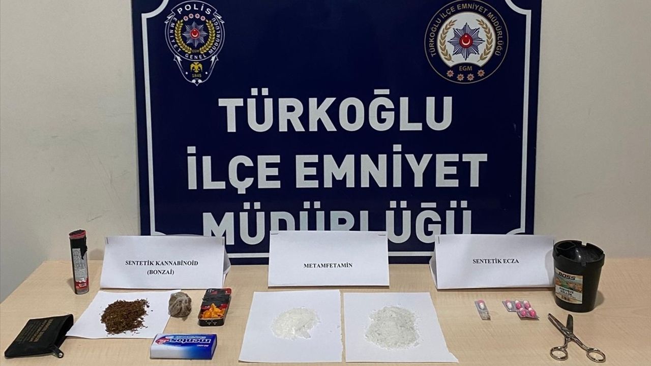 Kahramanmaraş'ta Uyuşturucu Operasyonu: 3 Şahıs Tutuklandı