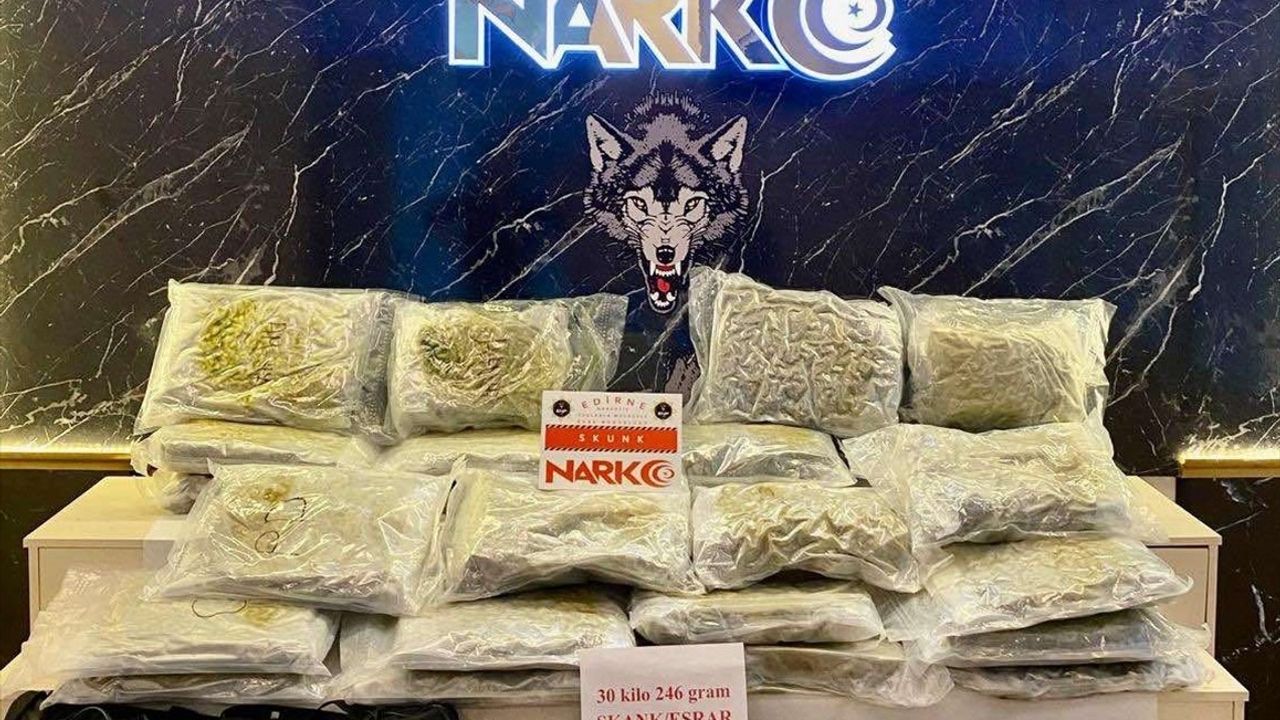 Kapıkule'de 30 Kilo Uyuşturucu Yakalandı, İki Tutuklama