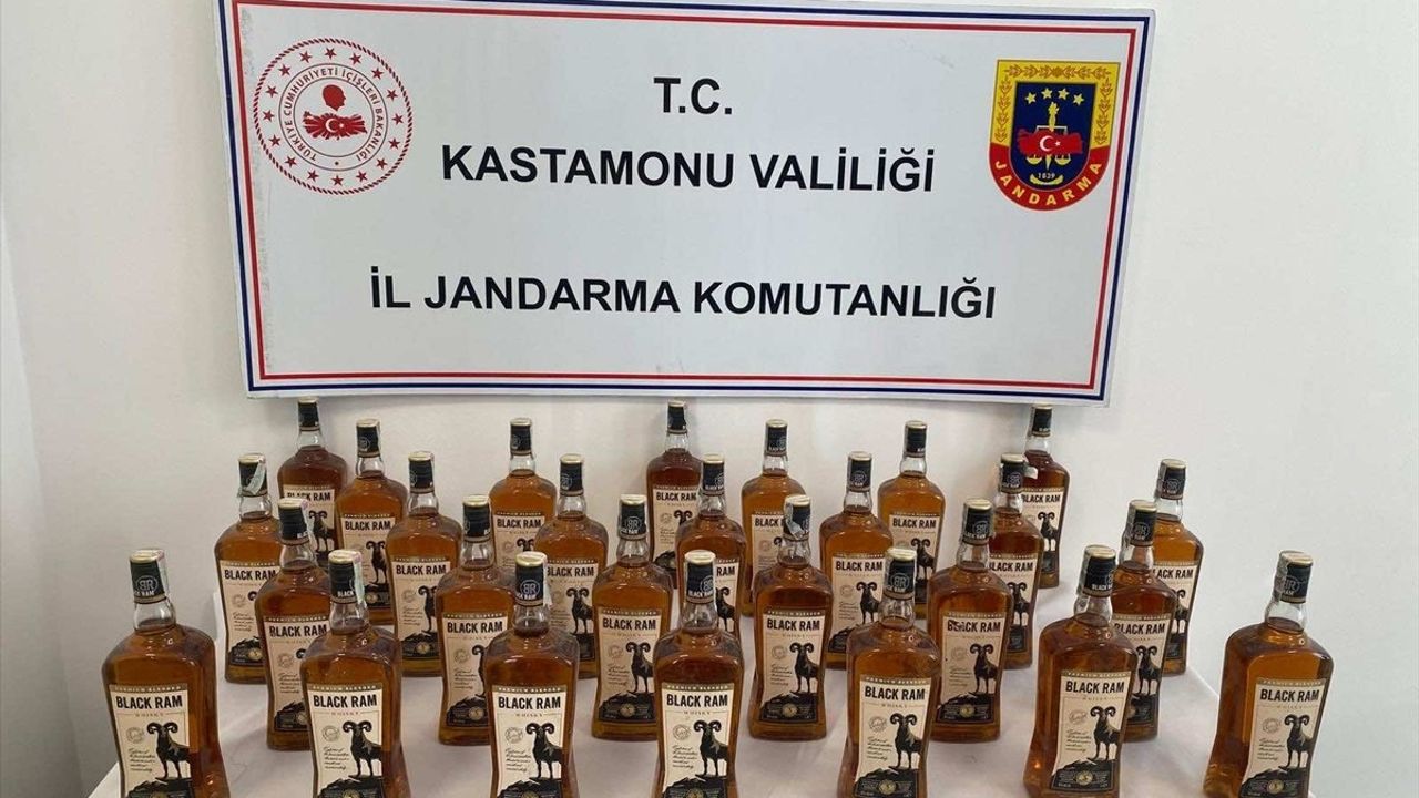 Kastamonu'da Uyuşturucu ve Kaçak İçki Operasyonu: 1 Tutuklama
