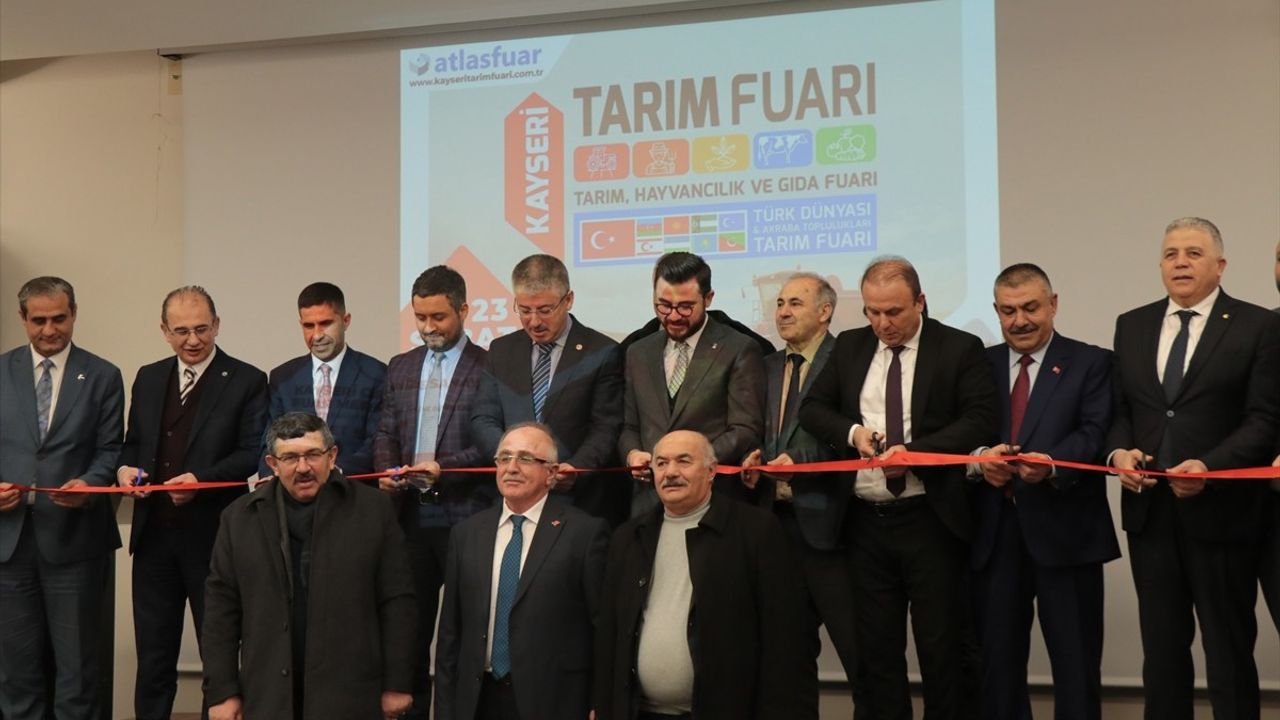 Kayseri Tarım, Hayvancılık ve Gıda Fuarı Kapılarını Açtı