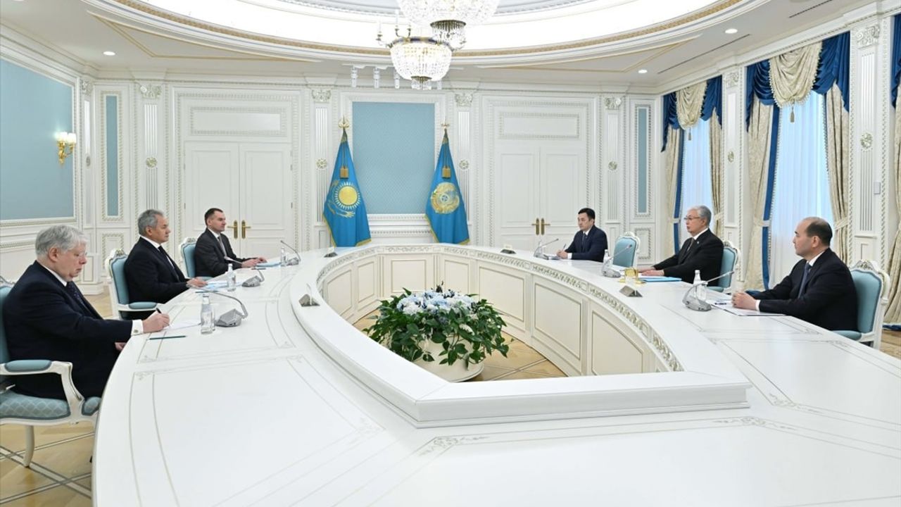 Kazakistan ve Rusya'dan Bölgesel Güvenlik İşbirliği Toplantısı