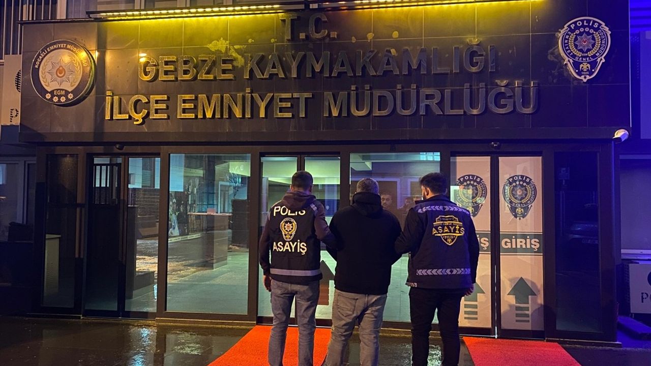 Kocaeli'de 14 Hükümlü Operasyonla Yakalandı