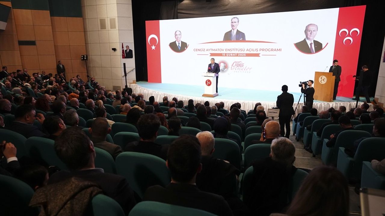 MHP'de Cengiz Aytmatov Enstitüsü Açıldı