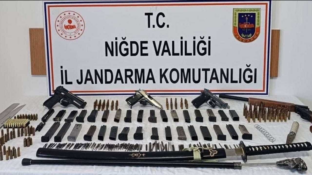 Niğde'de Yasa Dışı Silah Ticareti Operasyonunda Bir Gözaltı