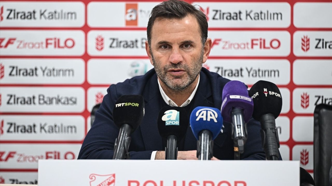 Okan Buruk: 'Boluspor Maçı Bizim İçin Çok Önemliydi'